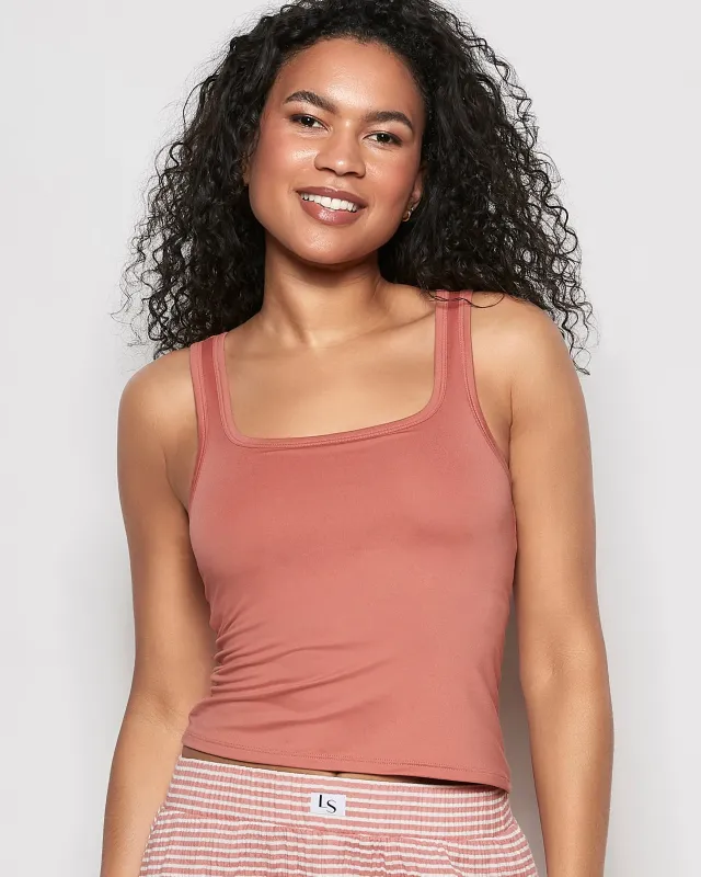 Sleep Tank in Rosy Blush sold by La SENZA