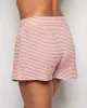 Textured Sleep Short in Elemental Stripe sold by La SENZA