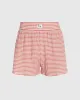 Textured Sleep Short in Elemental Stripe sold by La SENZA