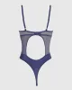 Lightly Lined Lace Bodysuit in Dusk Blue sold by La SENZA