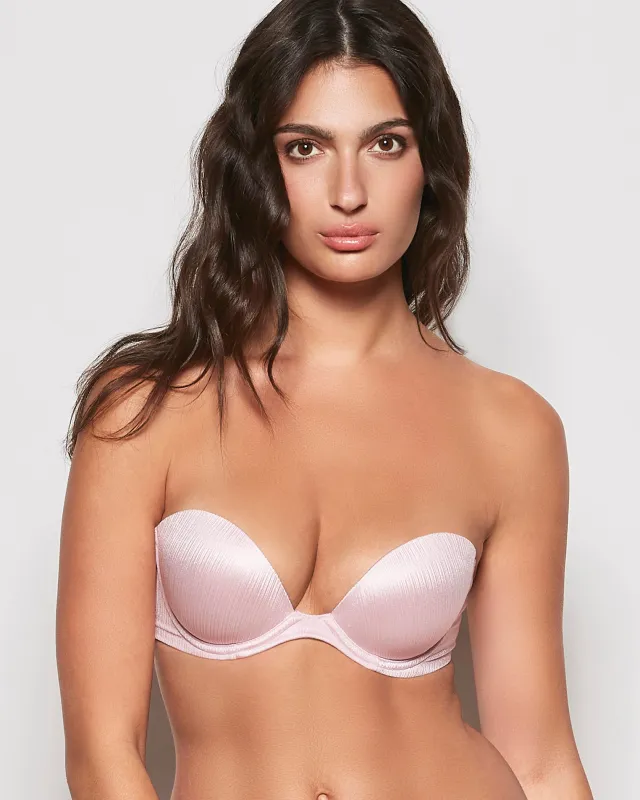 Strapless Push Up Bra in Iced Lilac sold by La SENZA