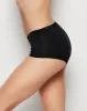 Boyshort Panty with Vanishing Trim in Tuxedo Black sold by La SENZA