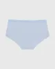 Boyshort Panty with Vanishing Trim in Subdued Blue sold by La SENZA