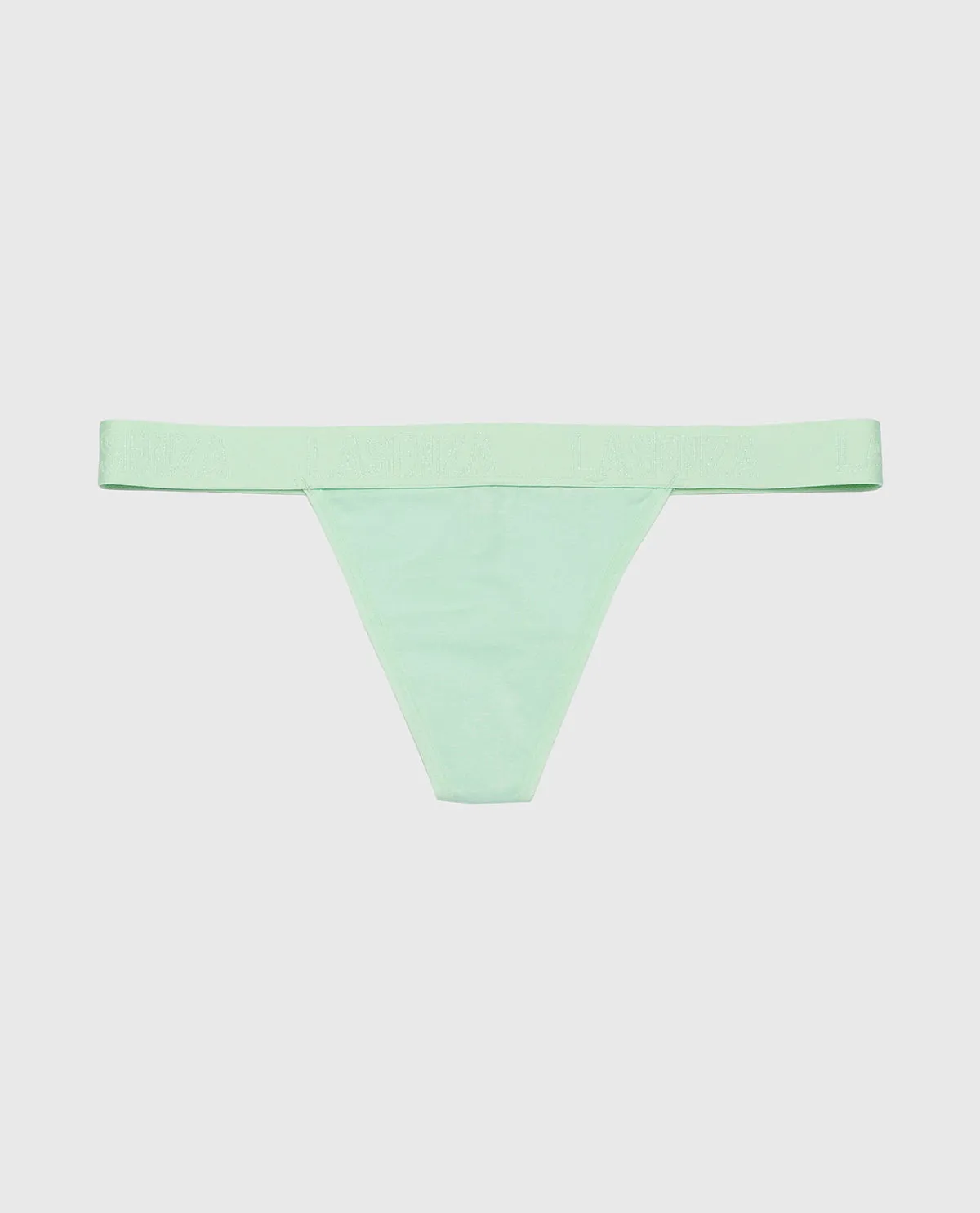 G-String Panty with Logo Band in Mist Green sold by La SENZA product image thumbnail 4