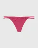 G-String Panty with Bamboo Ring in Electric Rouge sold by La SENZA