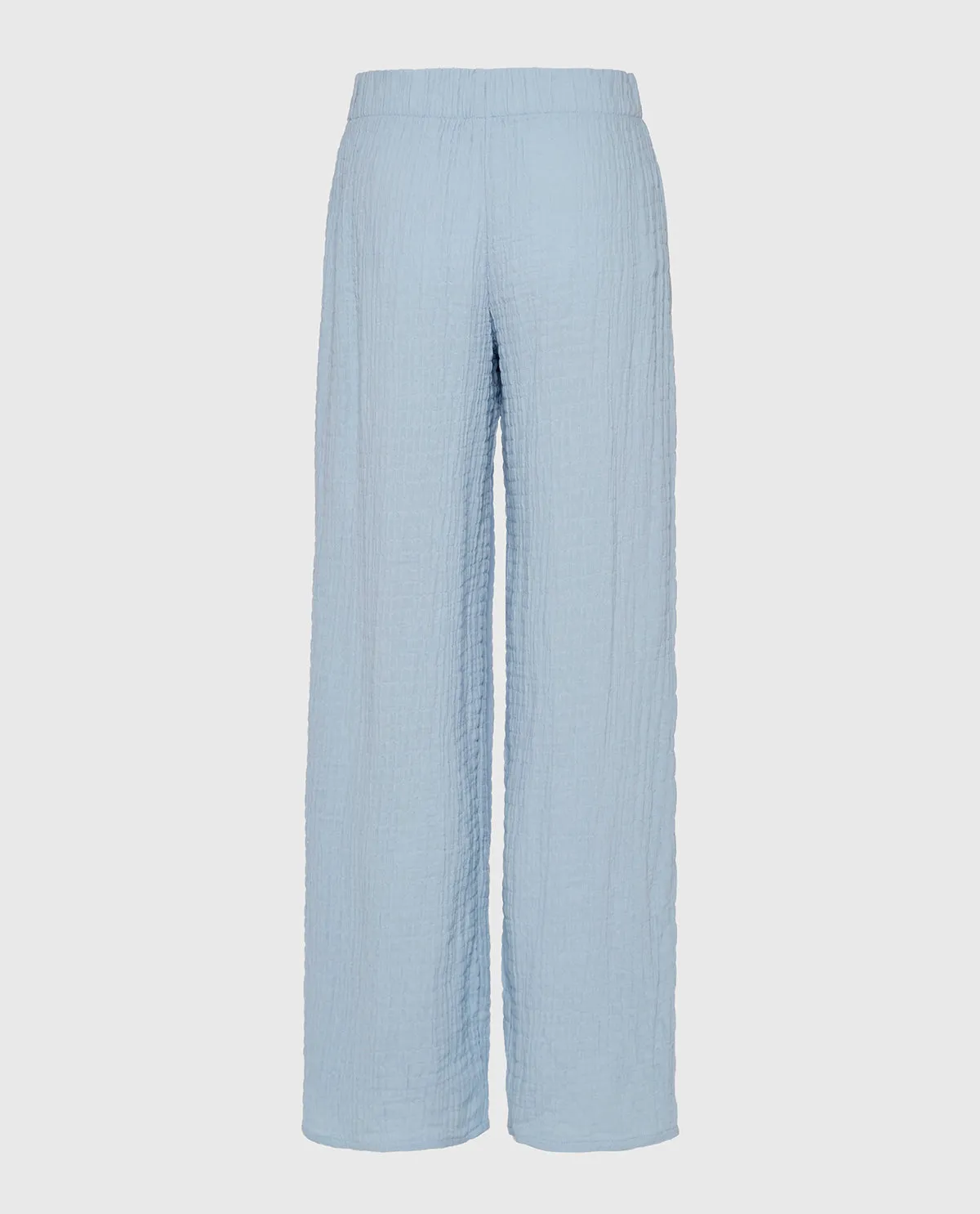 Textured Pajama Pants in Subdued Blue sold by La SENZA product image thumbnail 5
