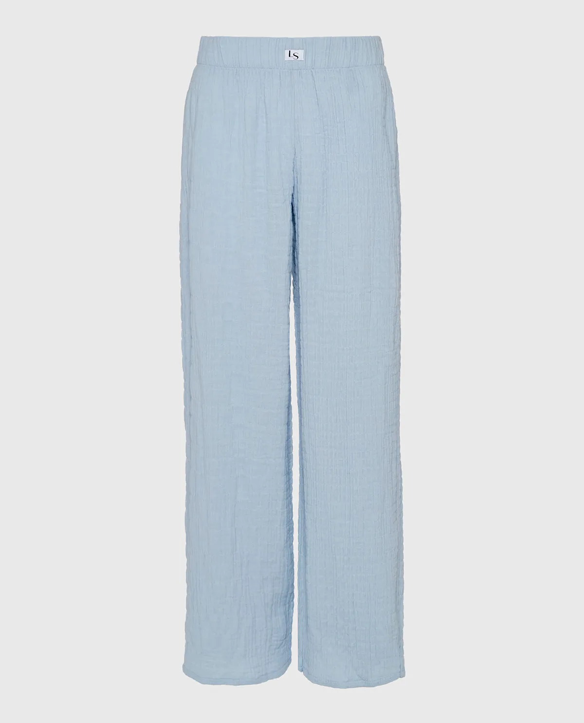 Textured Pajama Pants in Subdued Blue sold by La SENZA product image thumbnail 4
