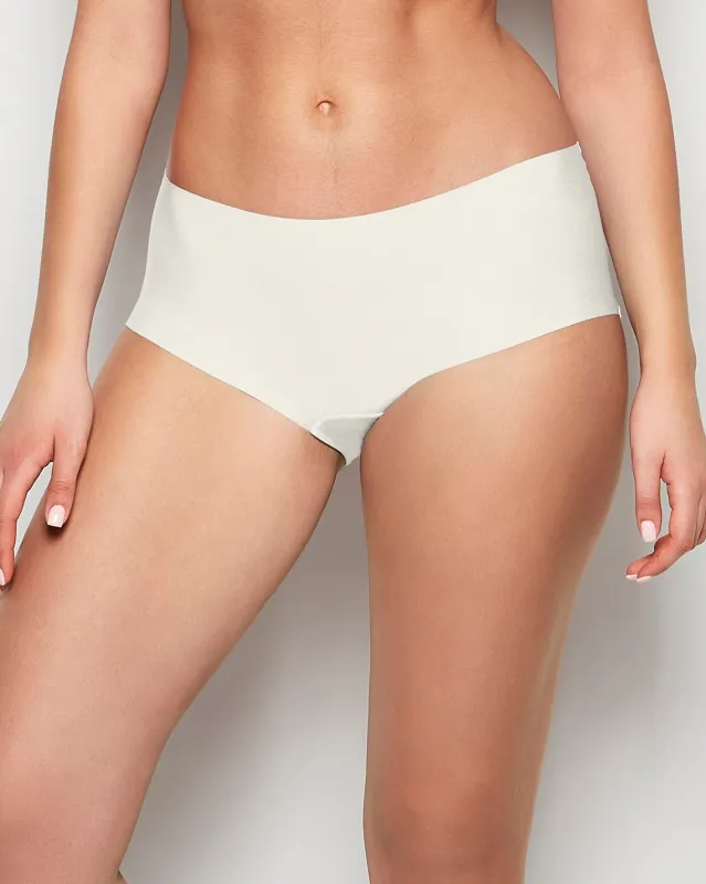 No Show Boyshort Panty in Ivory sold by La SENZA