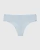 No Show Thong Panty in Subdued Blue sold by La SENZA