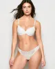 Lightly Lined Full Coverage Lace Bra in Ivory sold by La SENZA