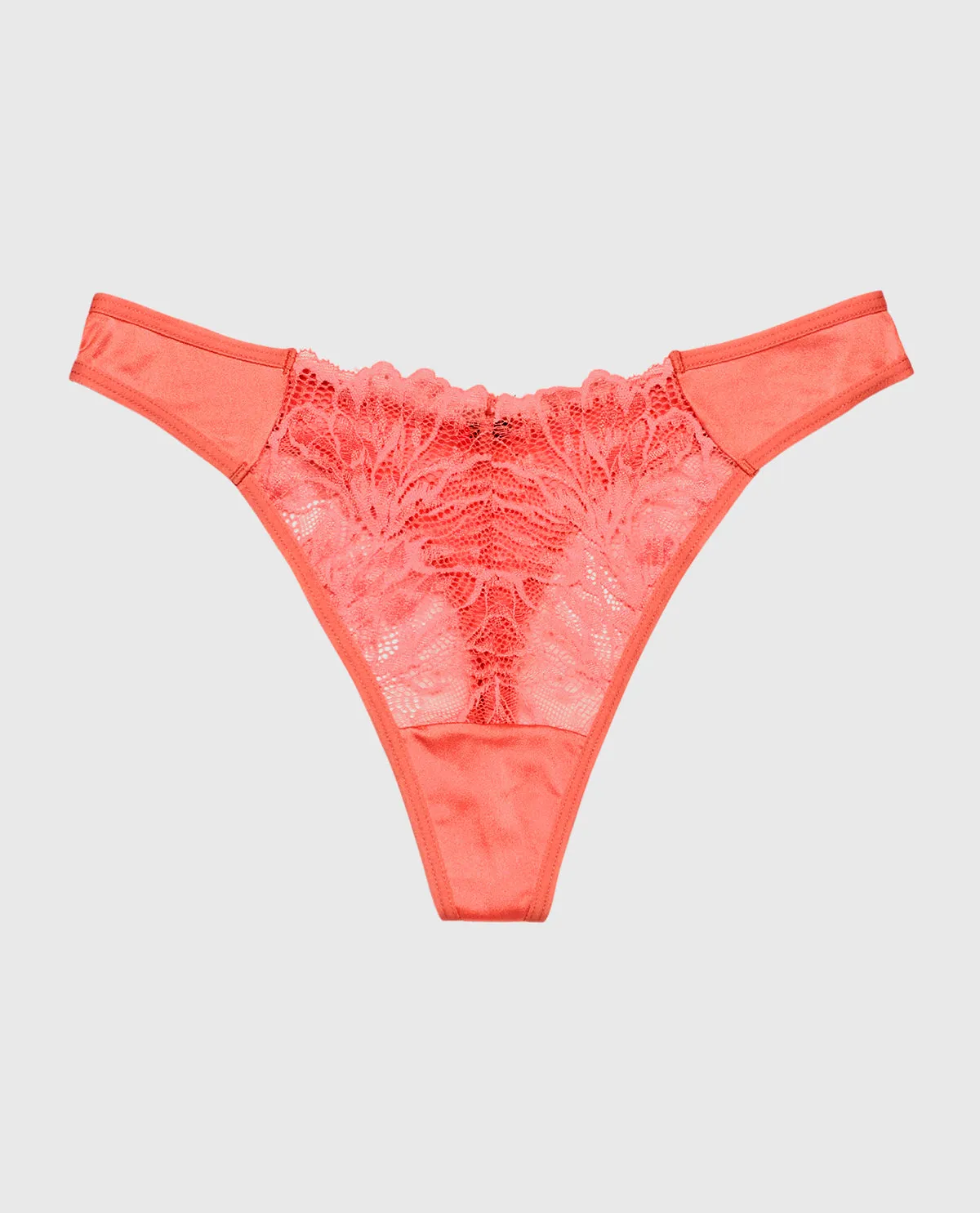 High Leg Lace Thong Panty in Flare sold by La SENZA product image thumbnail 4