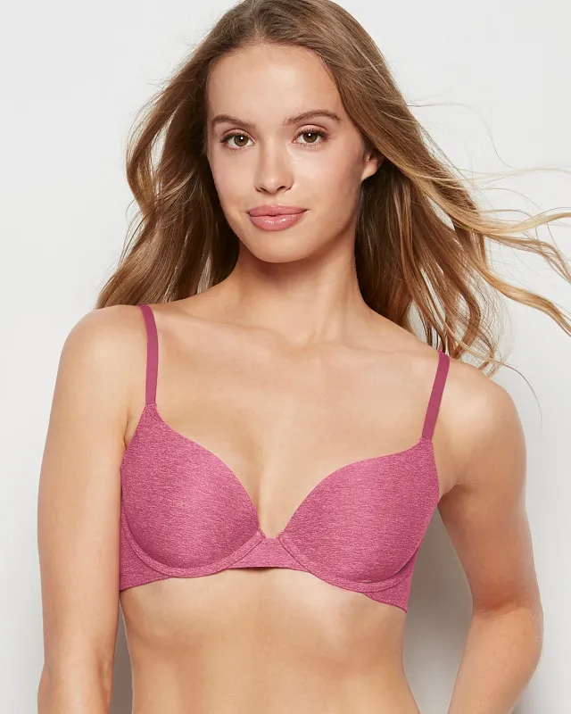 Comfort Lightly Lined Demi Bra in Electric Rouge sold by La SENZA
