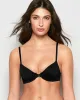 Unlined Demi Bra in Tuxedo Black sold by La SENZA
