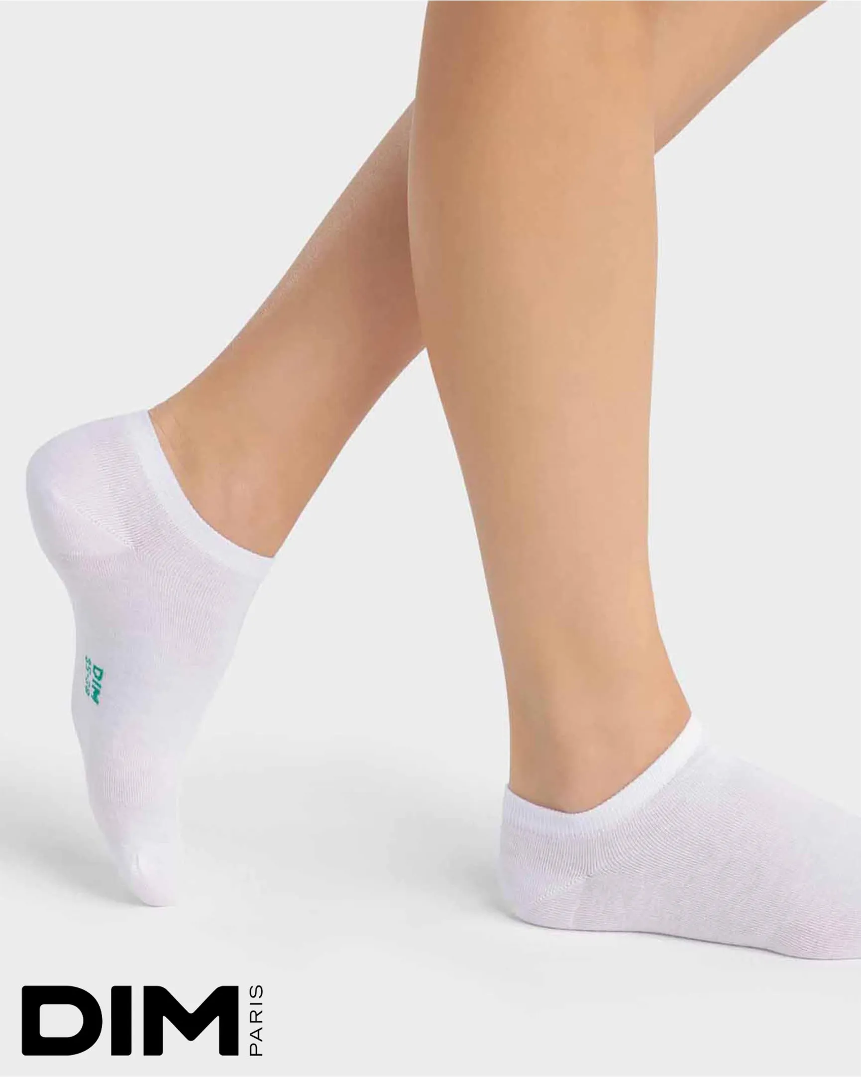 Pack of 2 Cotton Ankle Socks in White sold by La SENZA