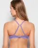 Push Up Bra with Lace Wing in Paisley Purple sold by La SENZA