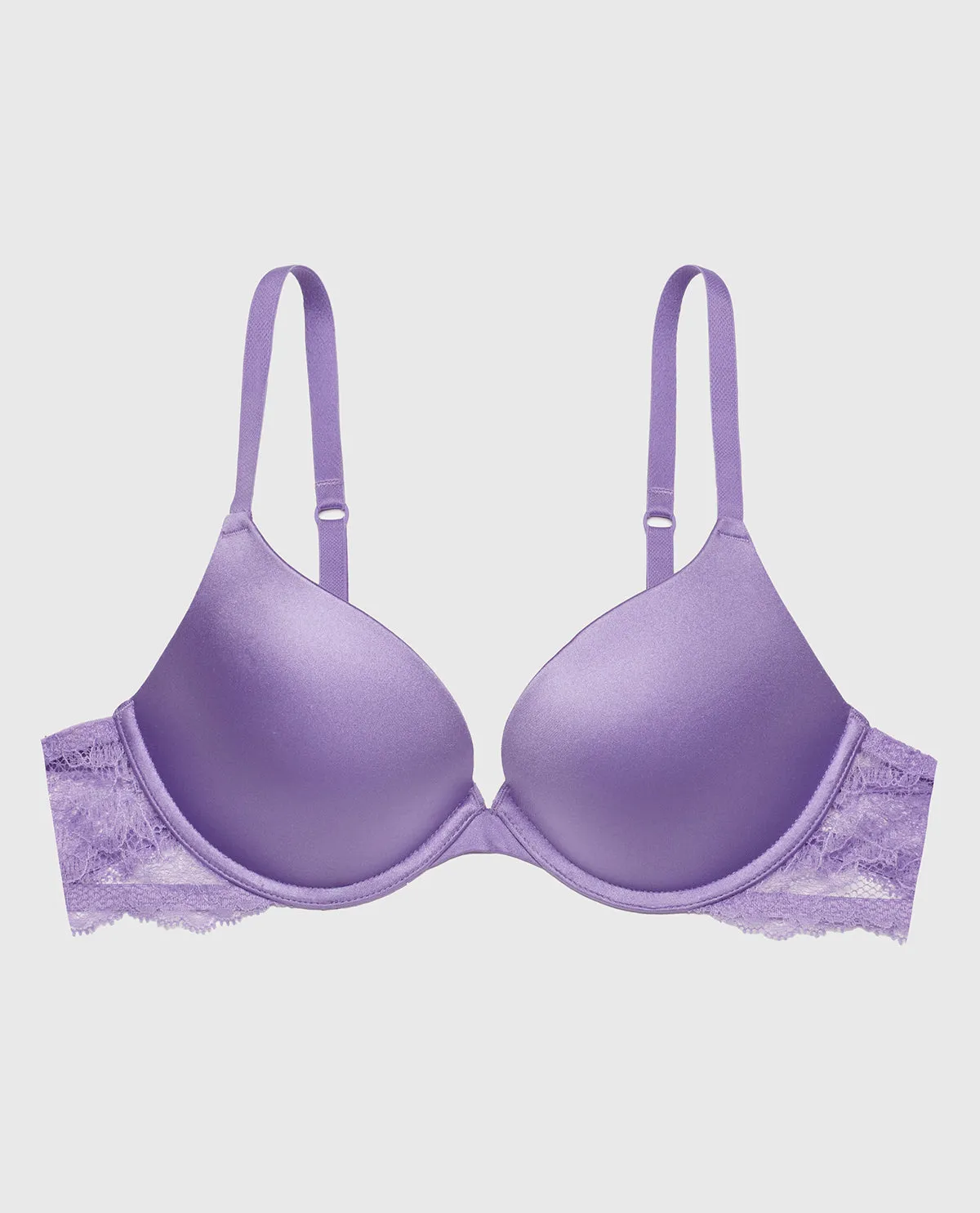 Push Up Bra with Lace Wing in Paisley Purple sold by La SENZA product image thumbnail 5