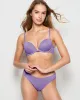 Cotton Push Up Bra in Paisley Purple sold by La SENZA