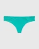 Thong Panty with Lace Micro Trim in Beach Teal sold by La SENZA