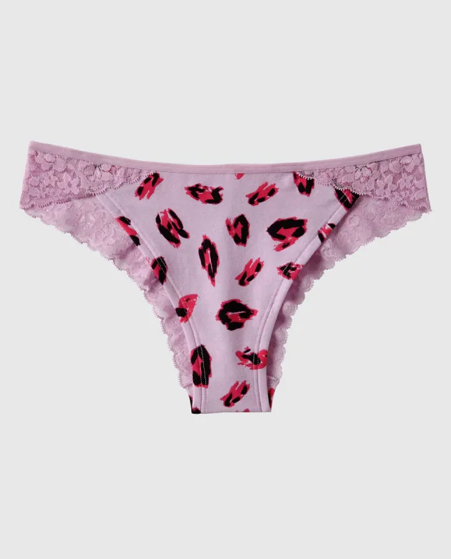Cheeky Panty with Lace Trim sold by La SENZA