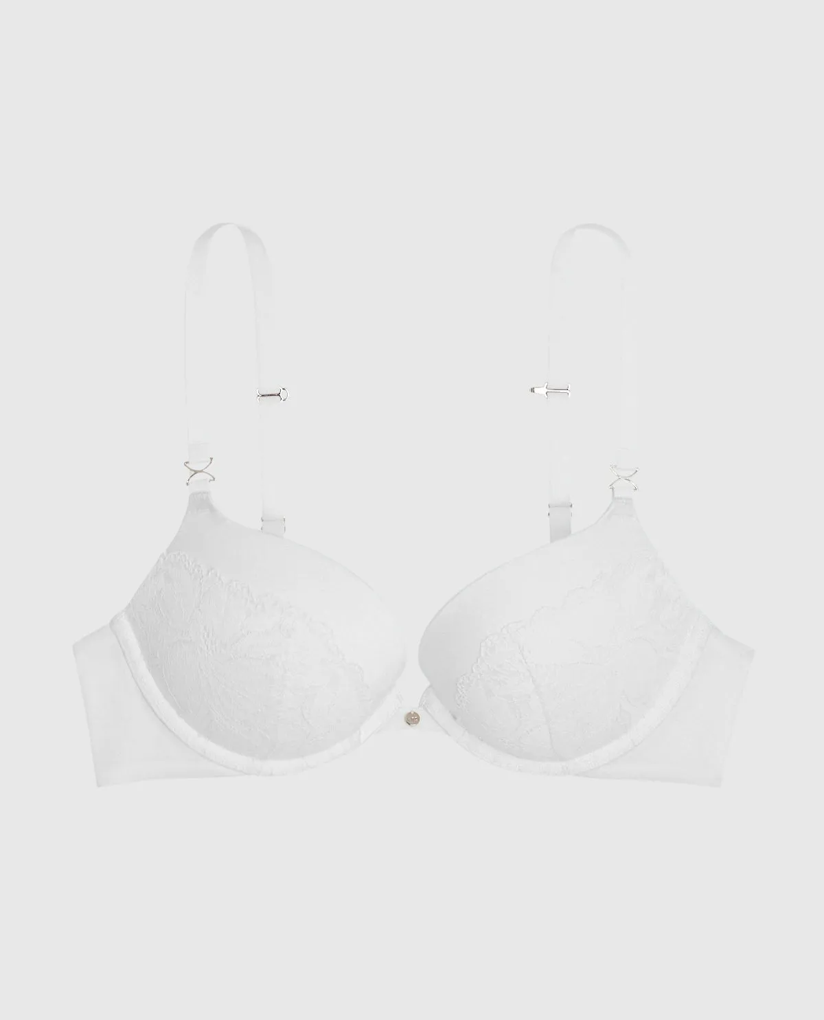 Lace Cup Push Up Bra in Ivory sold by La SENZA product image thumbnail 5