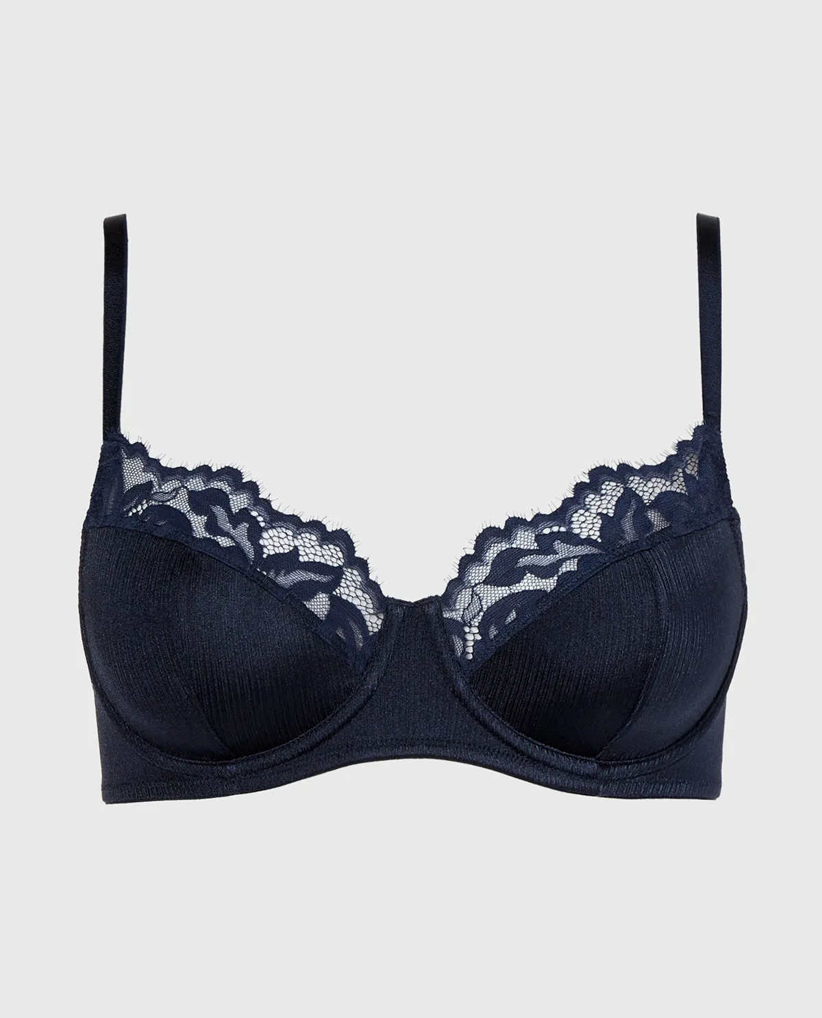 Balconette Bra in Dark Navy sold by La SENZA