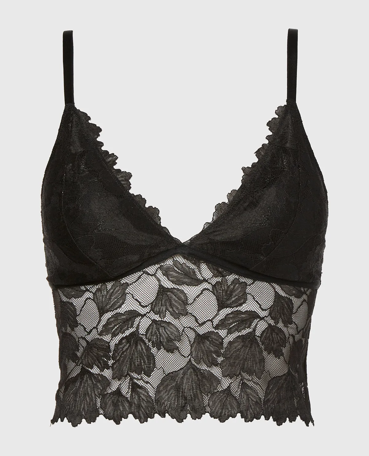 Sleep Tank in Tuxedo Black sold by La SENZA