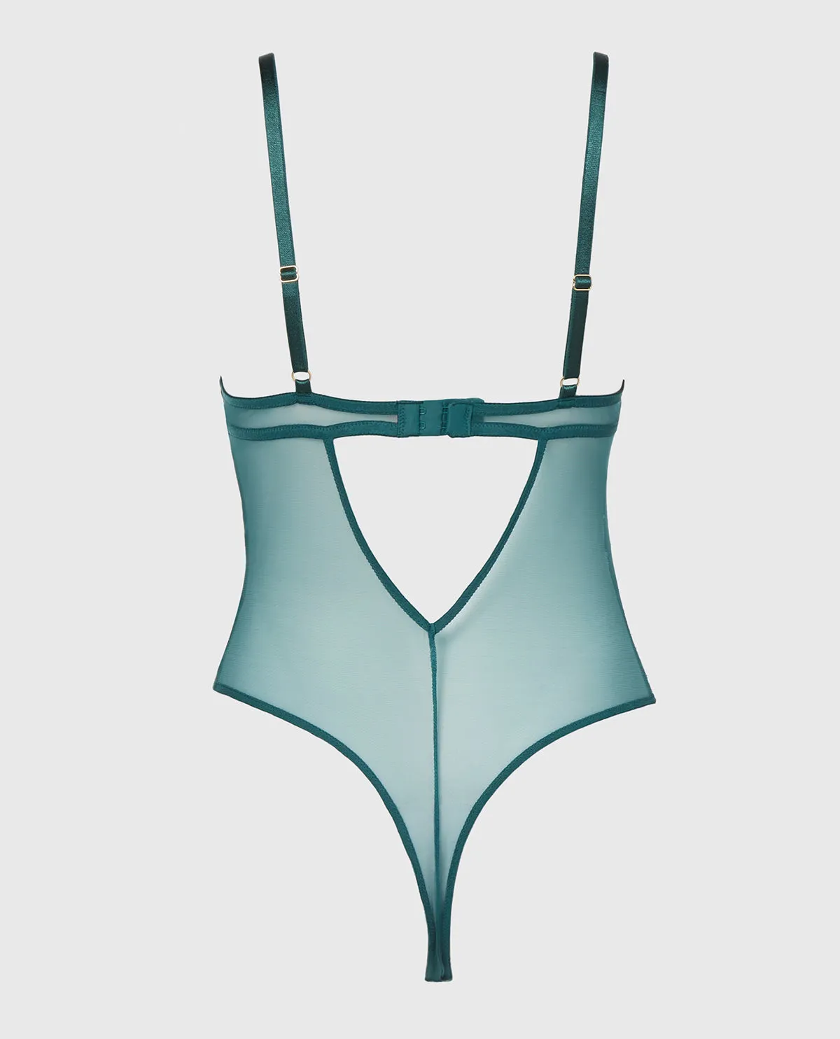 Longlines Bodysuit in Mediterranea sold by La SENZA product image thumbnail 2