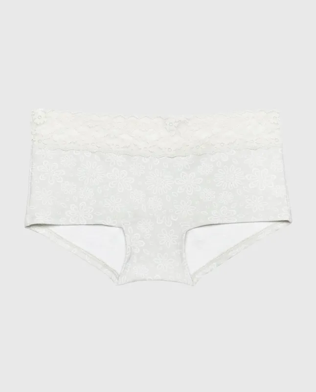 Boyshort Panty in Western Floral sold by La SENZA