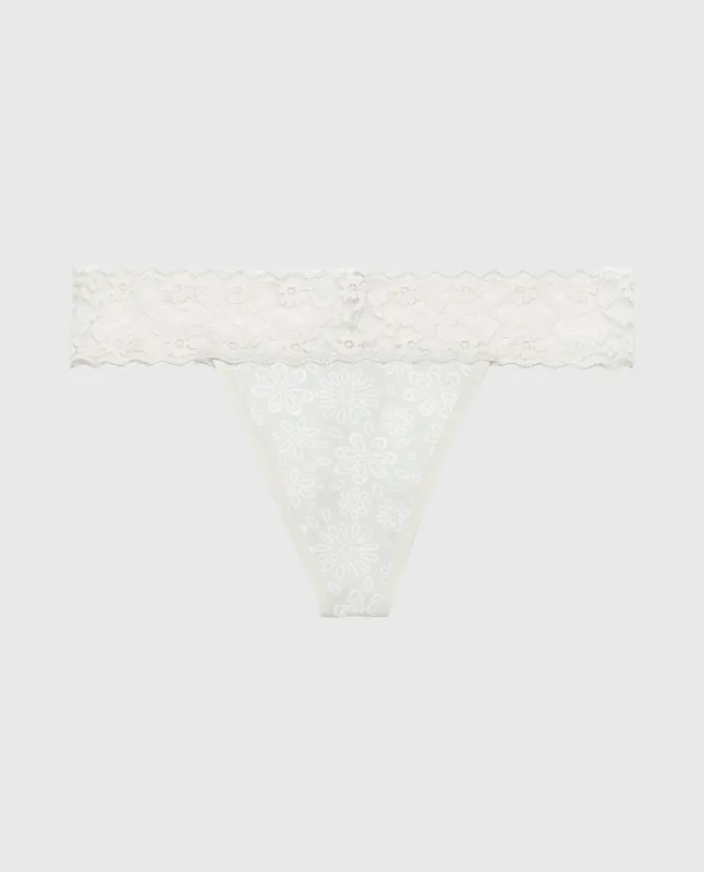 Thong Panty in Western Floral sold by La SENZA