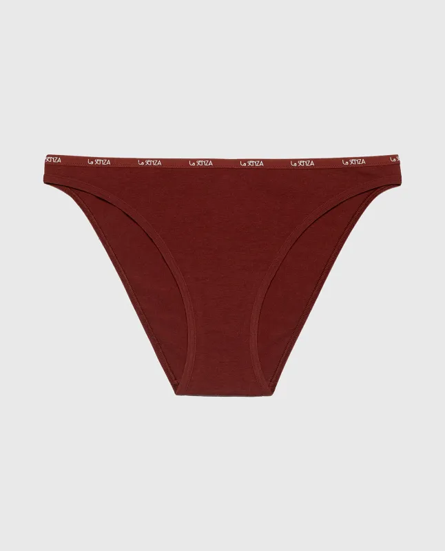 Bikini Panty in Root Beer sold by La SENZA