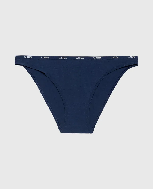 Bikini Panty in Dark Navy sold by La SENZA