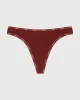 Thong Panty in Root Beer sold by La SENZA