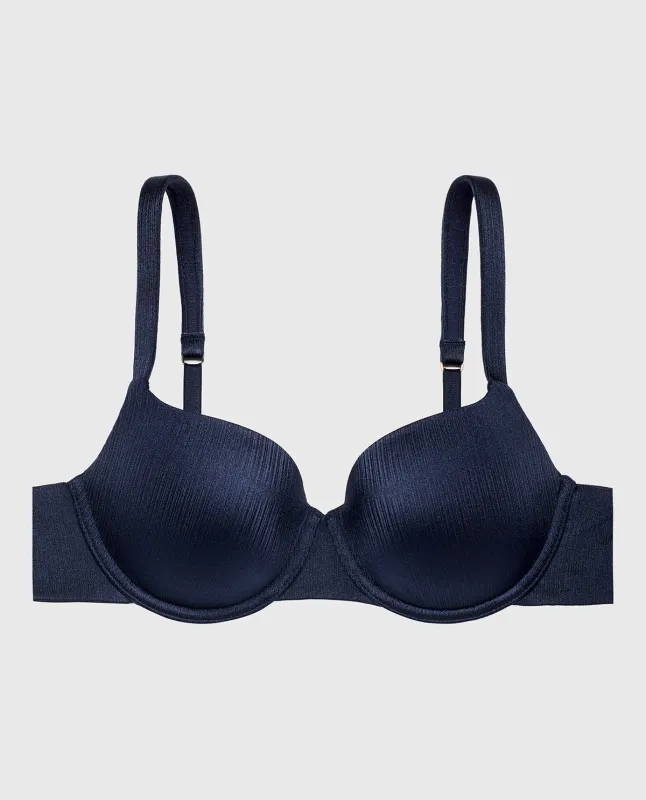 Balconette Bra in Dark Navy made by La SENZA
