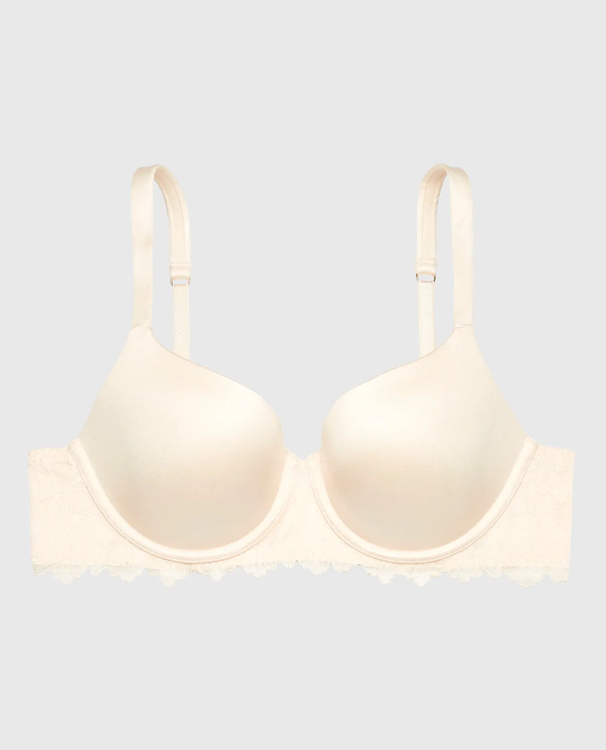 Perfect Coverage Bra in Pearled Ivory sold by La SENZA