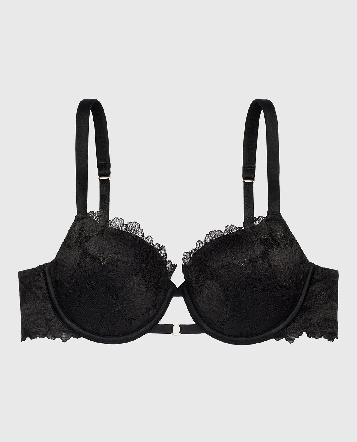 Balconette Bra in Tuxedo Black sold by La SENZA