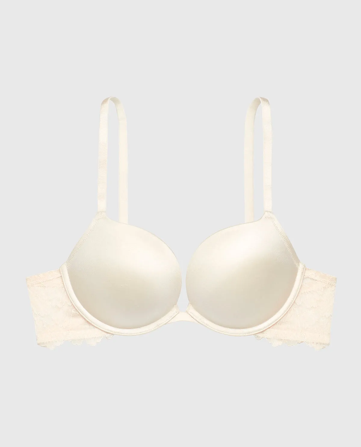 Plunge Bra in Pearled Ivory sold by La SENZA
