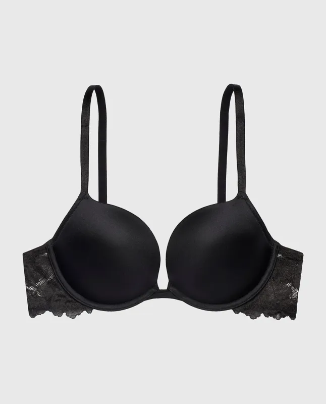 Plunge Bra in Tuxedo Black sold by La SENZA