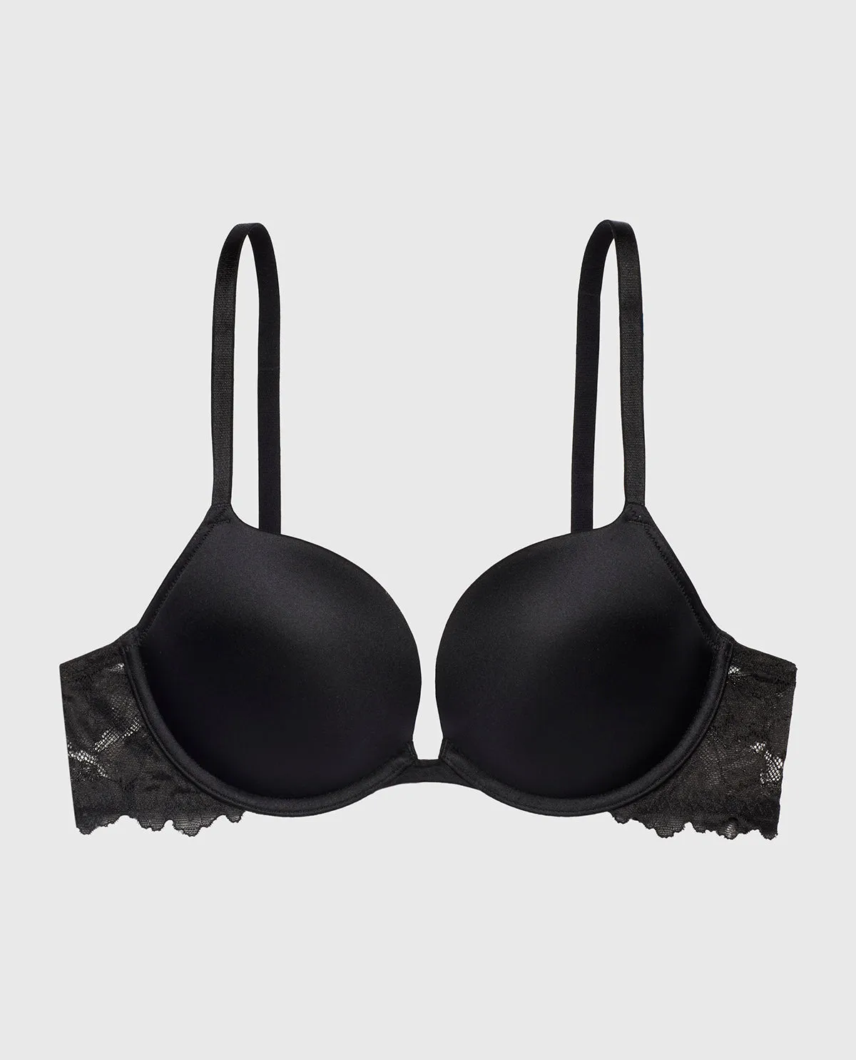 Plunge Bra in Tuxedo Black sold by La SENZA