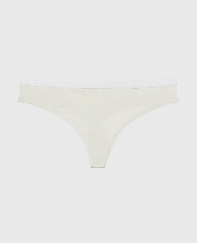 Thong Panty in Dawn Blue sold by La SENZA