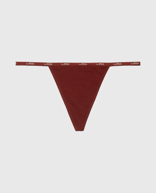 G-String Panty in Root Beer sold by La SENZA