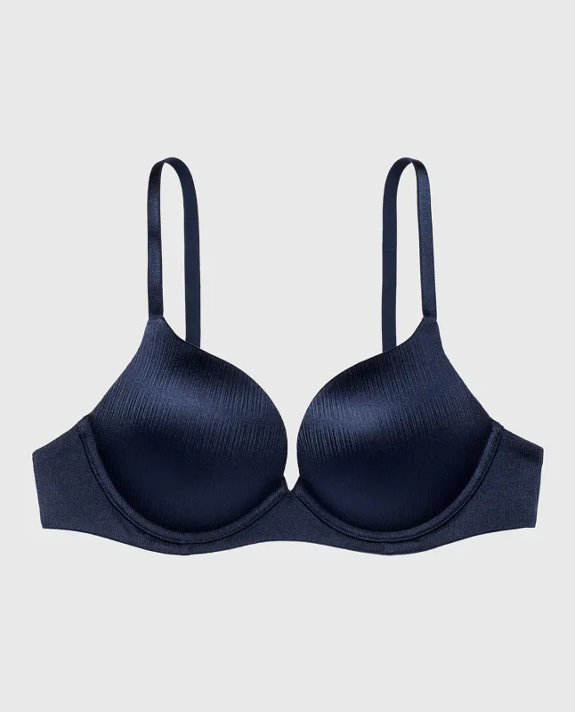 Plunge Bra in Dark Navy sold by La SENZA