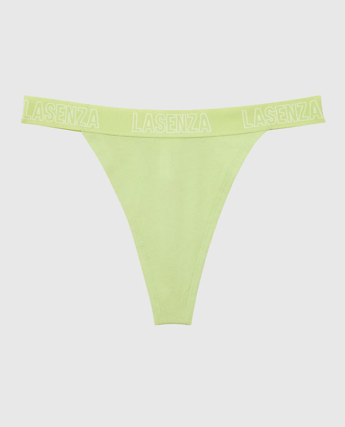 Thong Panty with Logo Band sold by La SENZA