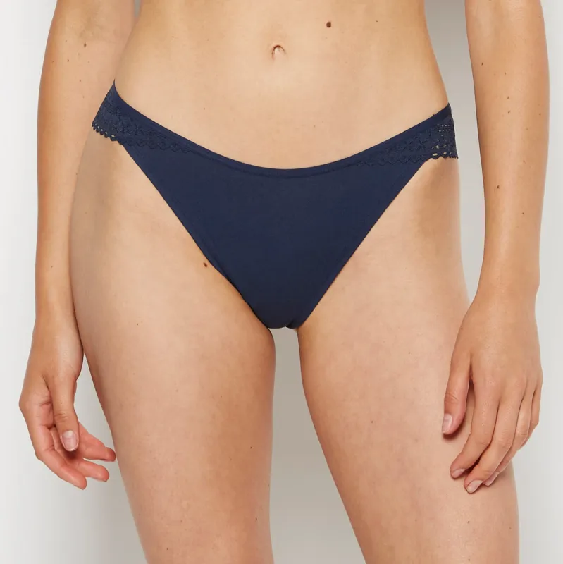 Cheekini Panty in Dark Navy sold by La SENZA