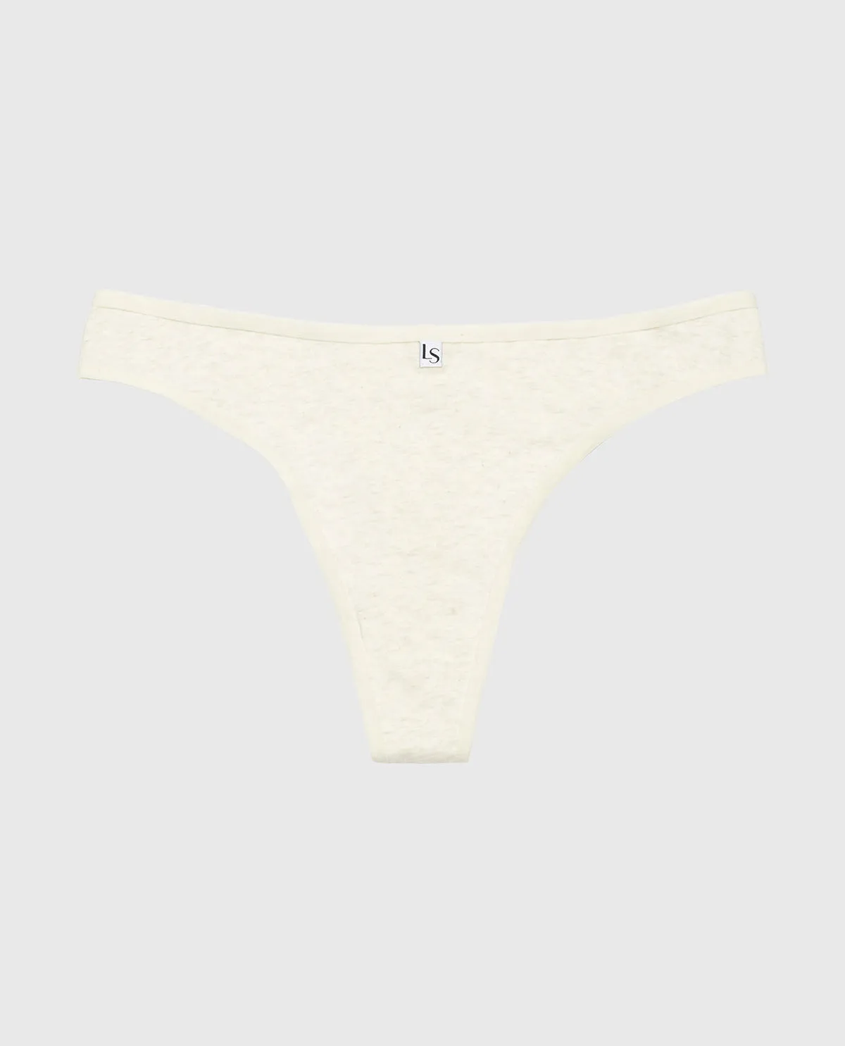 Thong Panty in Oatmeal Heather sold by La SENZA product image thumbnail 4