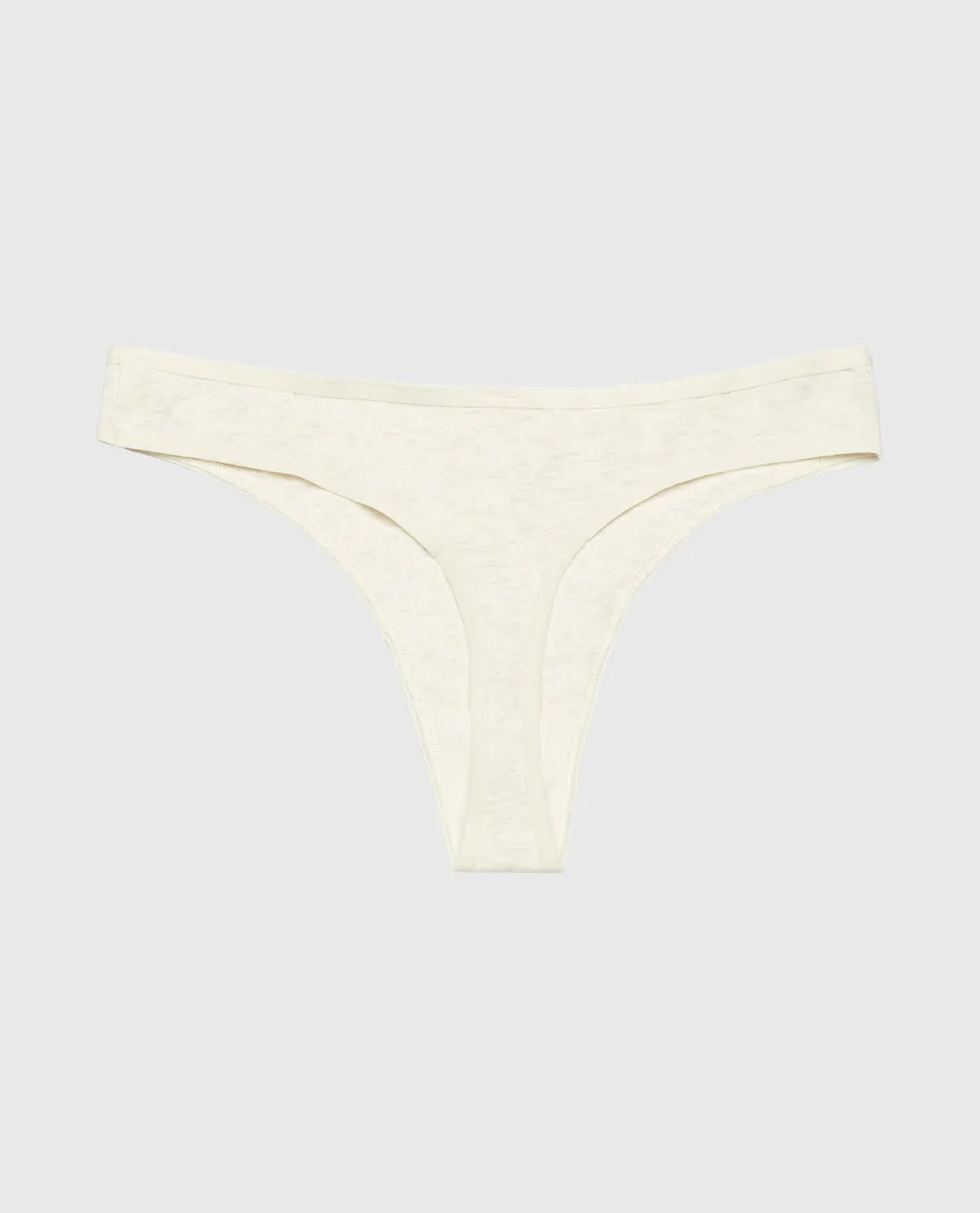 Thong Panty in Oatmeal Heather sold by La SENZA product image thumbnail 5