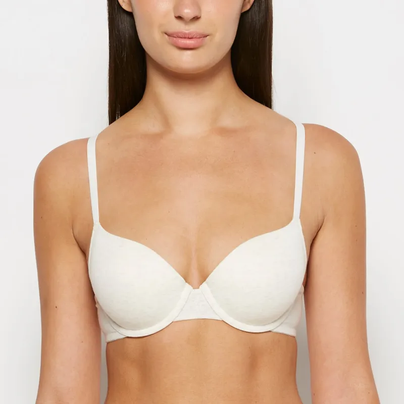 Demi Bra in Oatmeal Heather sold by La SENZA