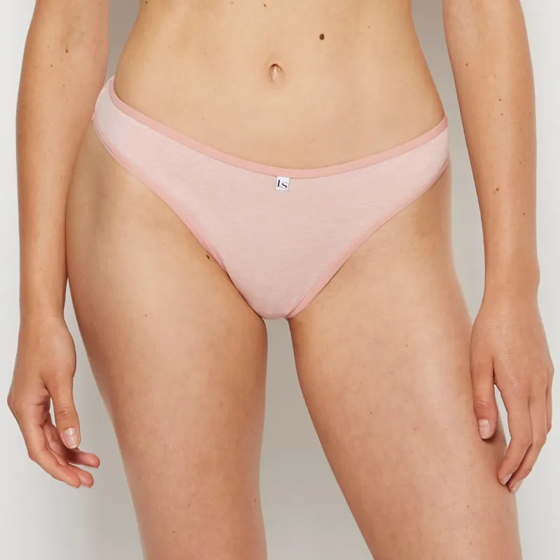 Thong Panty in Royal Pink Heather sold by La SENZA