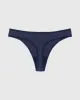 Thong Panty in Dark Navy Heather sold by La SENZA