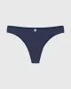 Thong Panty in Dark Navy Heather sold by La SENZA