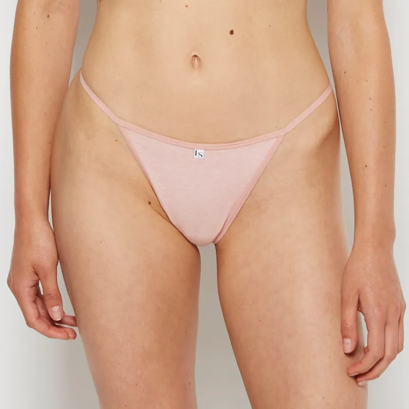G-String Panty in Royal Pink Heather sold by La SENZA